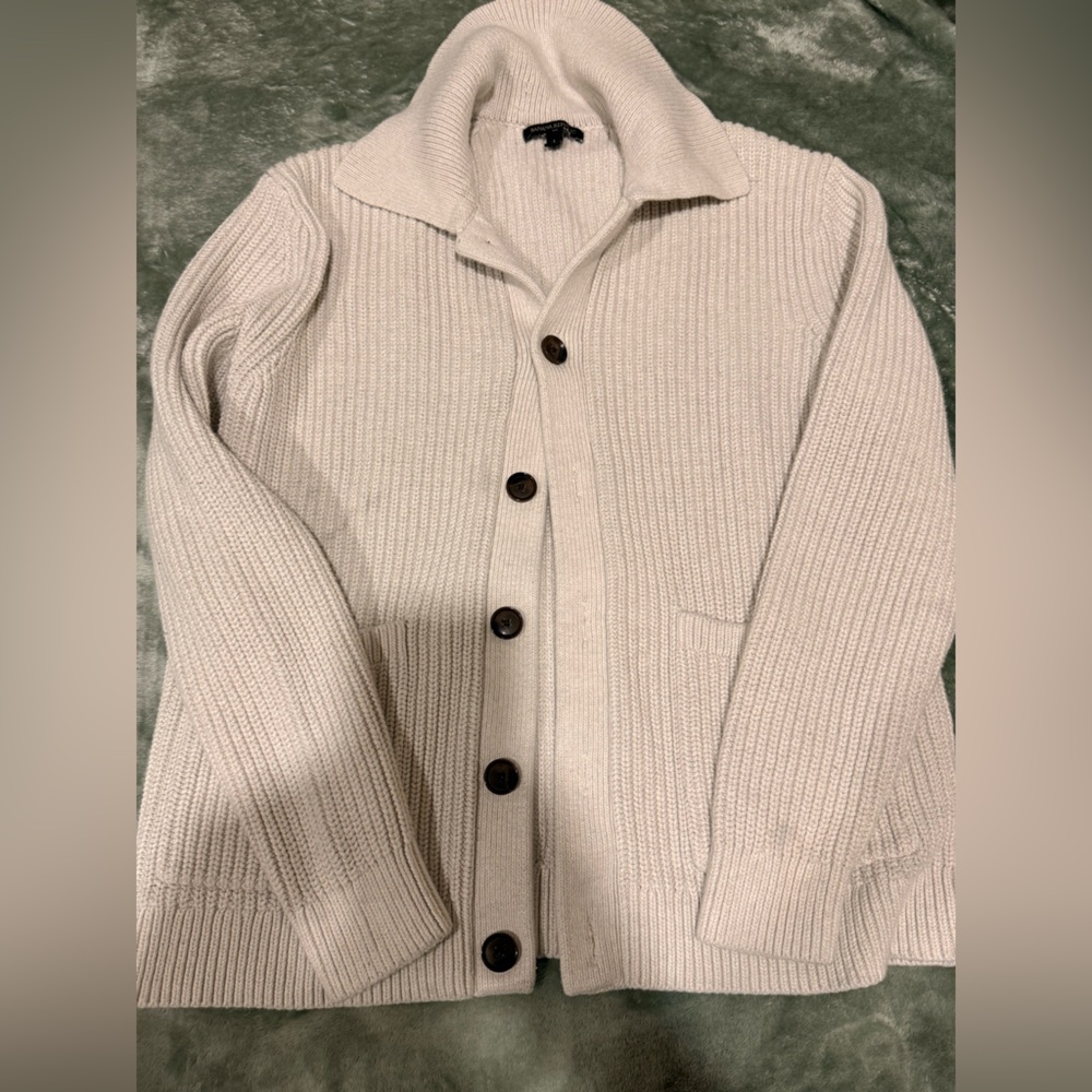 Banana Republic Cream Knit Sweater